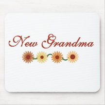 String of Flowers New Grandma Mouse Mat