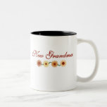 String of Flowers New Grandma Mugs