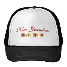 String of Flowers New Grandma Trucker Hats