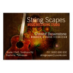 String Scapes Guitar 2011 Calendar Biz Cards Business Card Templates