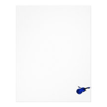 Stringed black blue instrument violin bow image.pn customized letterhead