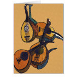 Stringed Musical Instruments Card