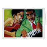 Strings And Stripes Card