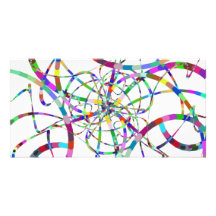 STRINGS PHOTO GREETING CARD