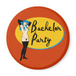 Strip Club Bachelor Party Favours magnets