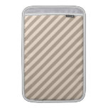 Stripe Pattern in Neutral Colours . ipad sleeves
