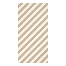 Stripe Pattern in Neutral Colours . Personalized Photo Card