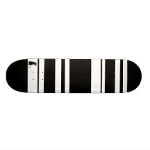 Stripe Skate Board Deck