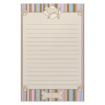 Striped Border Terrier Stationery