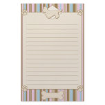 Striped Dandie Dinmont Terrier Stationery