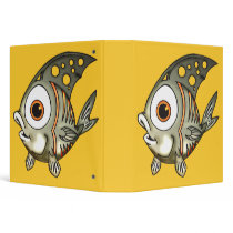 Striped Fish 3 Ring Binders