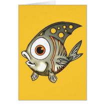 Striped Fish Card