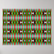 striped rainbow fractal
