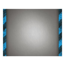 Striped Silver Brushed Aluminum Photographic Print