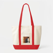 Striped Tote Tote Bags