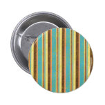 STRIPES07 RETRO STRIPES LIGHT YELLOW BLUE TAN ORAN buttons