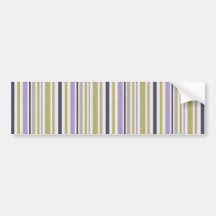 STRIPES33 WHITE TAN STRIPES PATTERNS PURPLES BACKG BUMPER STICKERS