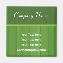 Stripes Design - Business Magnet