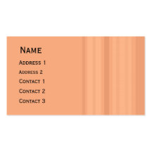 Stripes design pocket calendar business card