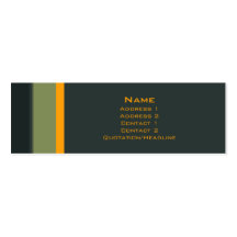 Stripes No. 0035 Business Cards