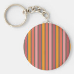 Stripes Warm Tone Keychains