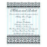 Stripey and Lacy Personalized Invite