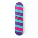 stripped emo custom skateboard
