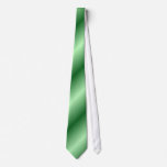 STRIPY CHROME GREENS NECK TIE