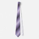 STRIPY MAUVE NECK TIE