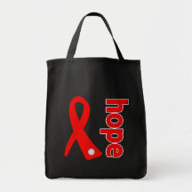 Stroke Awareness Hope Ribbon Bags