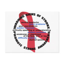 Stroke Awareness & Prevention Postcard