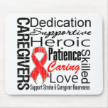 Stroke Caregivers Collage mousepads