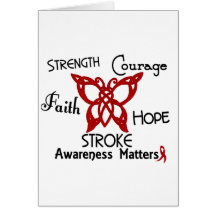 Stroke Celtic Butterfly 3 Cards