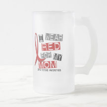 Stroke I WEAR RED FOR MY MOM 37 Coffee Mugs