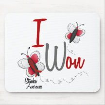 Stroke I Won BUTTERFLY SERIES 2 Mouse Pads