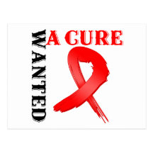Stroke WANTED A CURE Post Cards