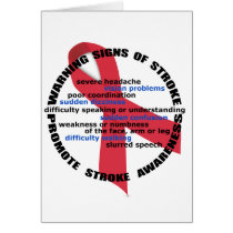 Stroke Warning Signs & Symptoms Card