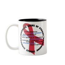 Stroke Warning Signs & Symptoms Mug