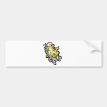 Stroller Face Bumper Stickers