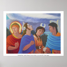 Strolling Deities Print