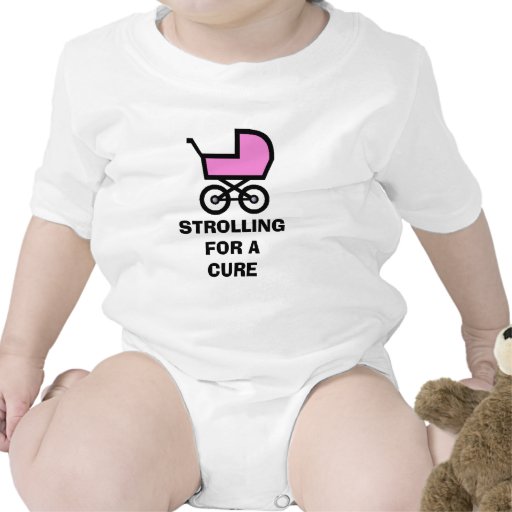 STROLLING FOR A CURE TEE SHIRTS