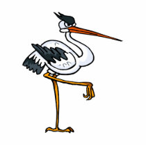 Strom Stork Photo Cut Outs