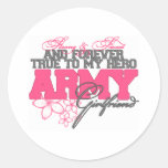 Strong and Sweet Round Sticker