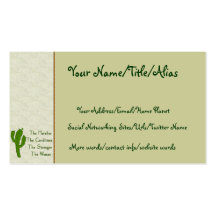 Strong Woman Business Card