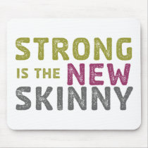 Stronge is the New Skinny - Sketch Mousepad
