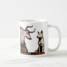 Stronger than a Bull Left Handed Coffee Mugs