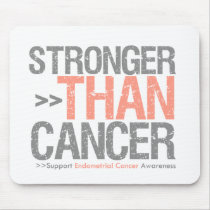 Stronger Than Cancer - Endometrial Cancer Mousepad