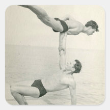 Strongmen! Sticker