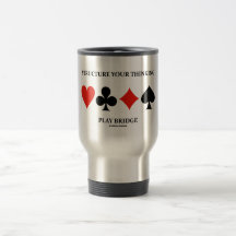 Structure Your Thinking Play Bridge (Card Suits) Mug