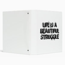 Struggle quote binder
